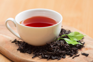 morning tea on the table