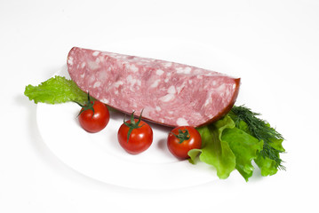 sausage isolated