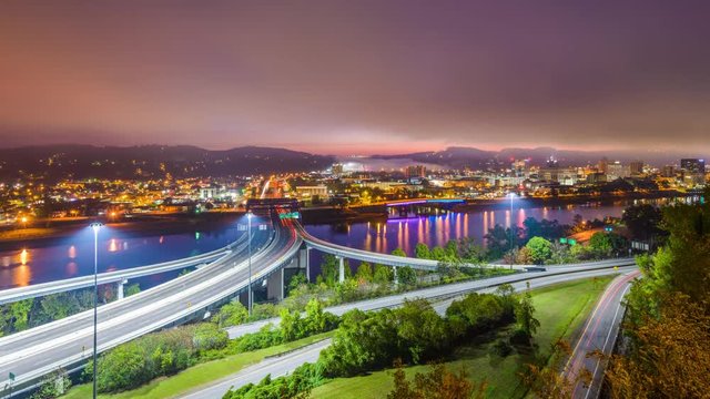 Charleston, West Virginia, USA Skyline
