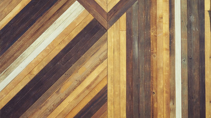 Abstract Art Texture of Multicolor Wooden Wall, Floor, or Ceiling for Interior / Exterior Works,...