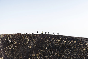 Mount Etna, volcano located in Sicily, Italy