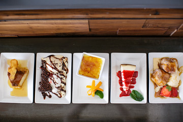 dessert assortment