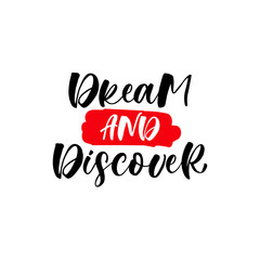 Hand lettered baby quote