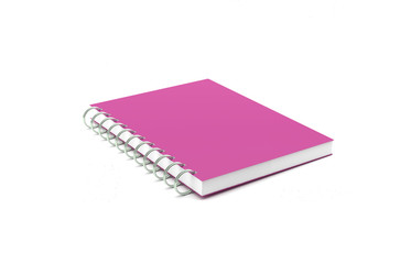 3d Note Book On White 