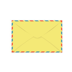 letter, envelope, vector illustration