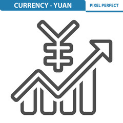 Yen / Yuan Icon. EPS 8 format.