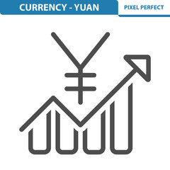 Obraz premium Yen / Yuan Icon. EPS 8 format.