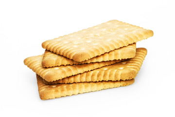 Butterkekse gestapelt