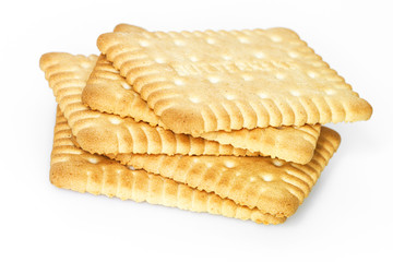 Butterkekse gestapelt