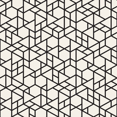 Vector seamless pattern. Modern stylish abstract texture. Repeating geometric