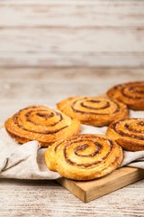 Traditional cinnamon rolls