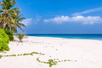 Seychelles, Paradise beach. La Digue at Anse Lazio, Source d’Argent.