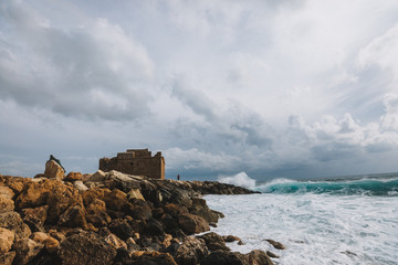 Mediterranean sea landscape. Cavo Greco, Ayia napa, Cyprus.