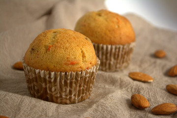 muffins with nuts