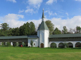 Fototapeta na wymiar Possessions of the Iversky Monastery. Valdai 