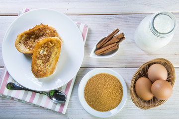Torrijas de Semana santa, postre tradicional de la Pascuas en España