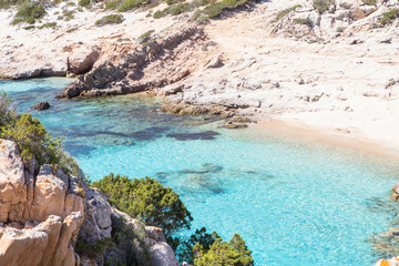 Spiaggia di Cala Corsara, Sardinia island, Italy