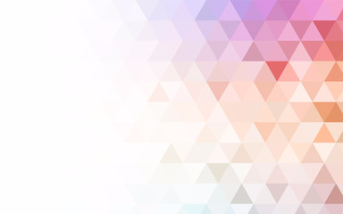 Light Gray vector abstract polygonal pattern.
