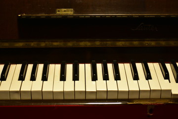 Fototapeta na wymiar piano keys 