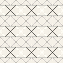 Fototapeta premium Vector seamless pattern. Modern stylish abstract texture. Repeating geometric