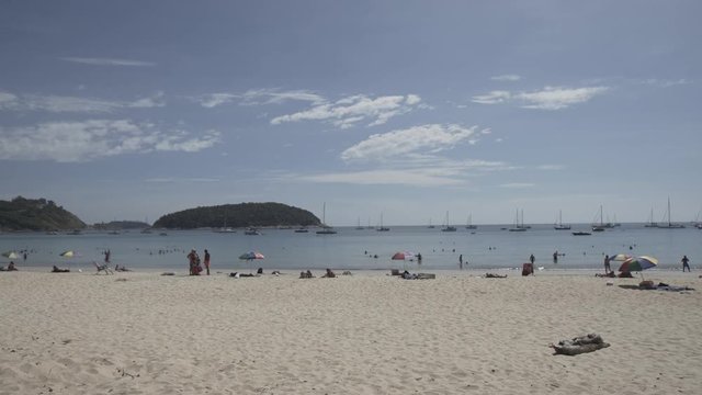 nai harn beach phuket thailand thai asia blue sea summer vacations