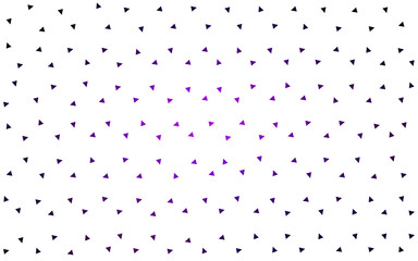 Dark Purple vector abstract geometric background consisting of colored triangles.