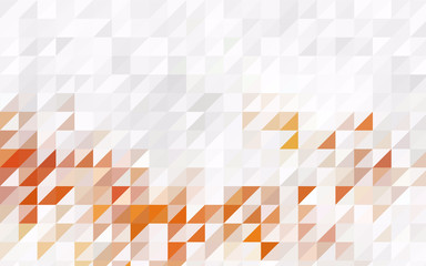 Dark Pink vector pattern with colored triangles on white background.