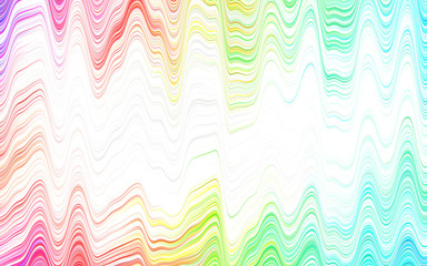 Light BLUE vector template with lava shapes.