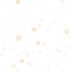 Light Orange vector seamless background with lava shapes.