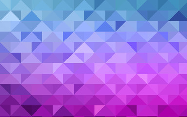 Obraz premium Light Pink, Blue vector abstract polygonal background.