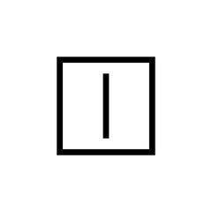 laundry symbol icon (Line dry ) 