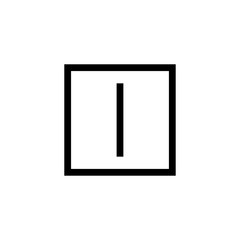 laundry symbol icon (Line dry ) 