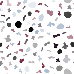 Light Pink, Green vector seamless background with abstract circles.