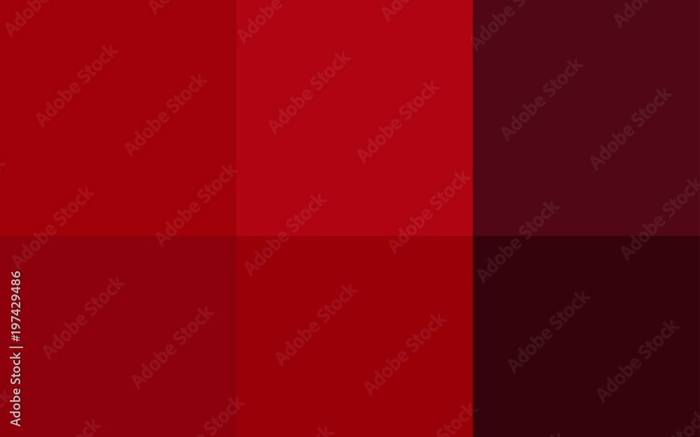 Poster dark red vector texture with collection of colors.