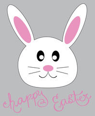 Obraz na płótnie Canvas Happy Easter Bunny