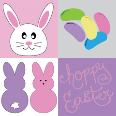Happy Easter Bunny Jelly Beans