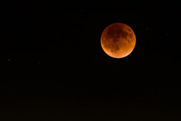 Blood Moon Space Lunar Eclipse