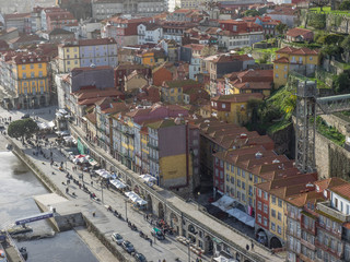 Am Ufer des Douro in Porto