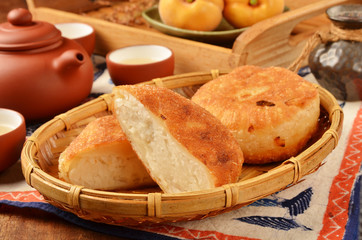 Taiwan delicious snack  - radish shreds pie   