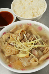  Beef and offal soup - A Popular Taiwan food    