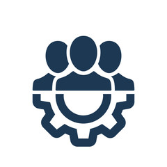 Management Icon. Teamwork management icon