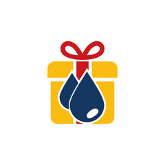Oil Gift Logo Icon Design