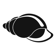 Small shell icon. Simple illustration of small shell vector icon for web