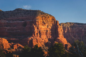 Red Rock Formations at Sunrise