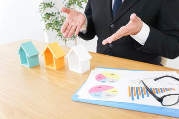 Businessman in real estates