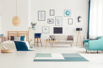 Open space bedroom