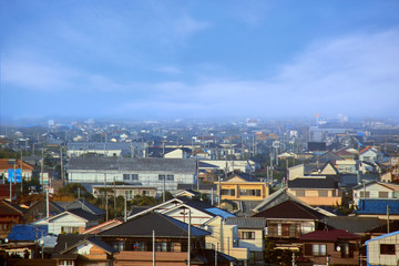 Obraz premium 町風景 九十九里町