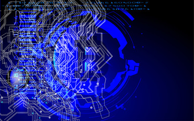Bitcoin crypto currency blockchain symbol. Block chain networking. Cryptocurrency bitcoin trading.  Global cyber futuristic financial network. Bitcoin logo.Virtual money