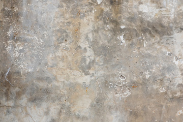 Old grungy wall cement paint texture background with scratched structure