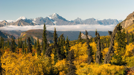 Chugach Mountains Matanuska River Valley Alaska United States